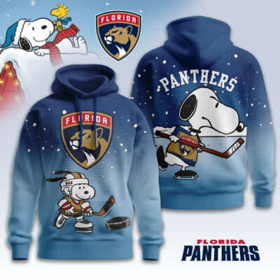 Florida Panthers | Premium NHL Snoopy Hockey 3D Waffle Hoodie
