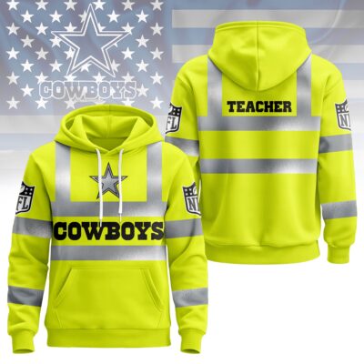 Dallas Cowboys | Premium NFL Teacher Safety Hi Vis Hoodie