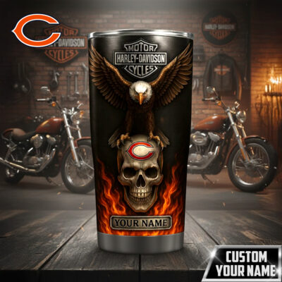 Chicago Bears | Premium NFL Harley Davidson Tumbler