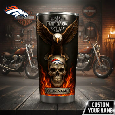 Denver Broncos | Premium NFL Harley Davidson Tumbler