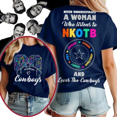 Dallas Cowboys | Premium NFL x NKOTB Fan 3D Shirt