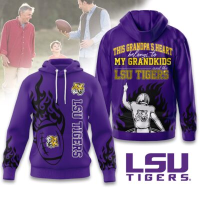 LSU Tigers | Premium NCAA Football Grandpa Hoodie