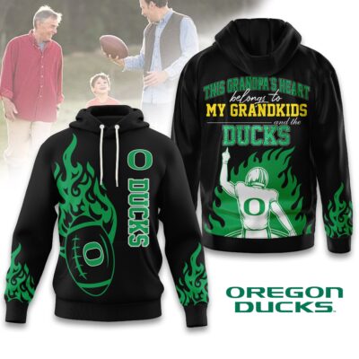 Oregon Ducks | Premium NCAA Football Grandpa Hoodie