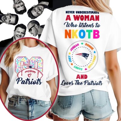 New England Patriots | Premium NFL x NKOTB Fan 3D Shirt