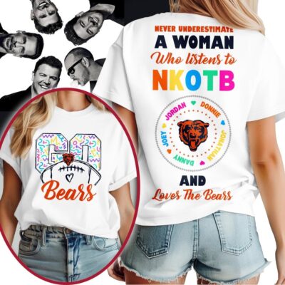 Chicago Bears | Premium NFL x NKOTB Fan 3D Shirt