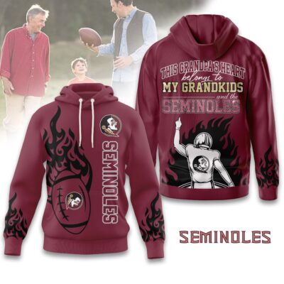 Florida State Seminoles | Premium NCAA Football Grandpa Hoodie