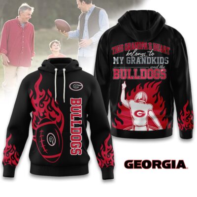 Georgia Bulldogs | Premium NCAA Football Grandpa Hoodie