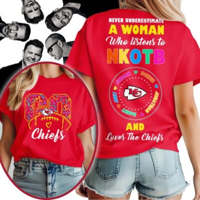 Kansas City Chiefs | Premium NFL x NKOTB Fan 3D Shirt