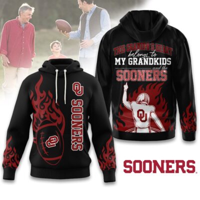 Oklahoma Sooners | Premium NCAA Football Grandpa Hoodie