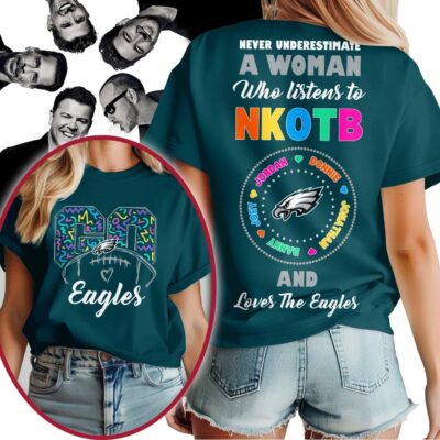 Philadelphia Eagles | Premium NFL x NKOTB Fan 3D Shirt