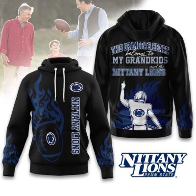 Penn State Nittany Lions | Premium NCAA Football Grandpa Hoodie