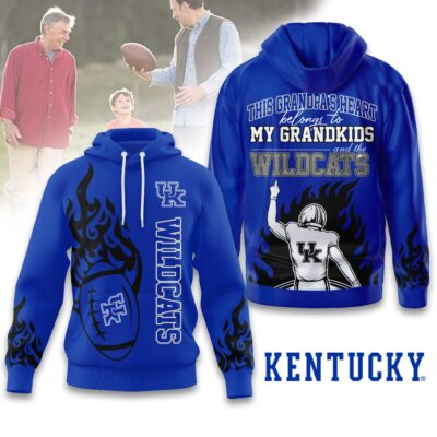 Kentucky Wildcats | Premium NCAA Football Grandpa Hoodie