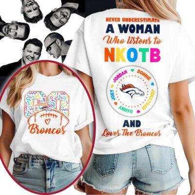 Denver Broncos | Premium NFL x NKOTB Fan 3D Shirt