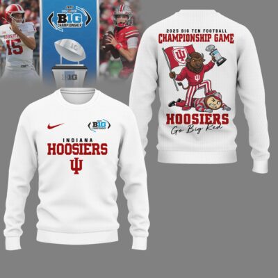 Indiana Hoosiers | Premium NCAA 2025 Big Ten Football Championship Game 3D Shirt