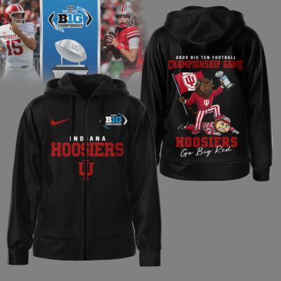 Indiana Hoosiers | Premium NCAA 2025 Big Ten Football Championship Game 3D Shirt