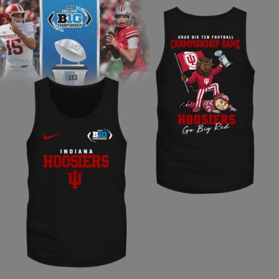 Indiana Hoosiers | Premium NCAA 2025 Big Ten Football Championship Game 3D Shirt