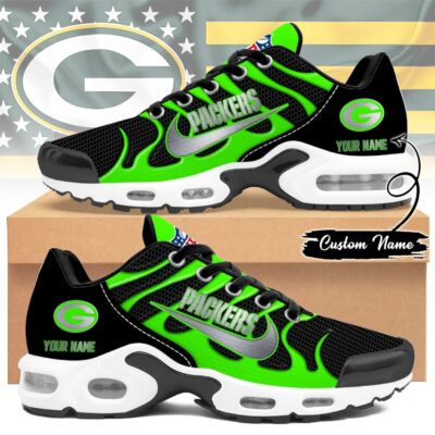 Green Bay Packers | Premium NFL Hi-Vis Safety Air Max Shoes