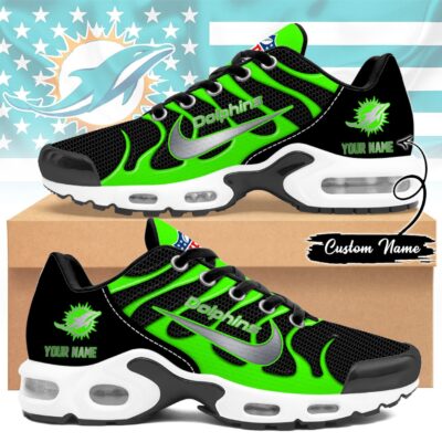 Miami Dolphins | Premium NFL Hi-Vis Safety Air Max Shoes