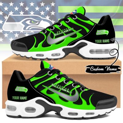 Seattle Seahawks | Premium NFL Hi-Vis Safety Air Max Shoes