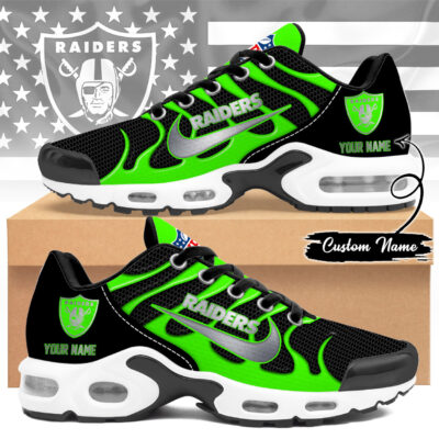 Las Vegas Raiders | Premium NFL Hi-Vis Safety Air Max Shoes