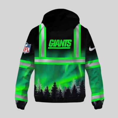 New York Giants | Premium NFL Northern Lights Hi-Vis Hoodie
