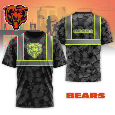 Chicago Bears | Premium Tropical Hi-Vis Safety 3D Shirt