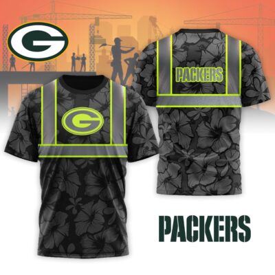 Green Bay Packers | Premium Tropical Hi-Vis Safety 3D Shirt