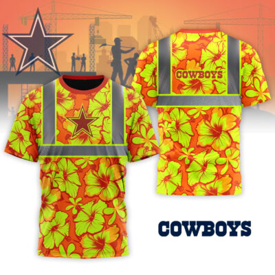 Dallas Cowboys | Premium Tropical Hi-Vis Safety 3D Shirt