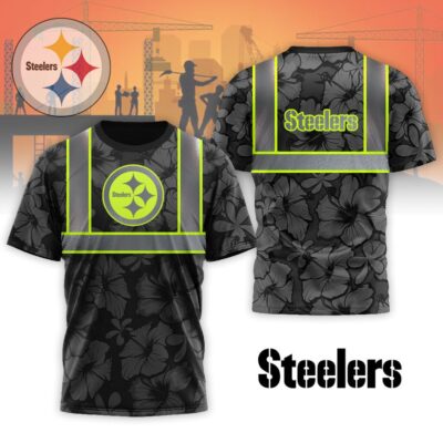 Pittsburgh Steelers | Premium Tropical Hi-Vis Safety 3D Shirt