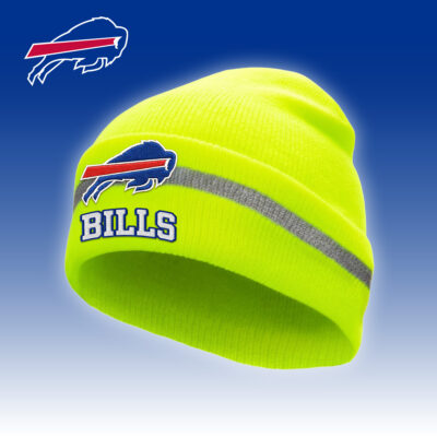 Buffalo Bills | Premium NFL Hi-Vis Safety Beanie Hat