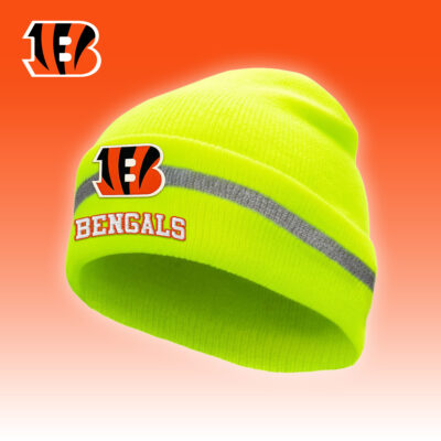 Cincinnati Bengals | Premium NFL Hi-Vis Safety Beanie Hat