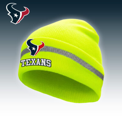 Houston Texans | Premium NFL Hi-Vis Safety Beanie Hat