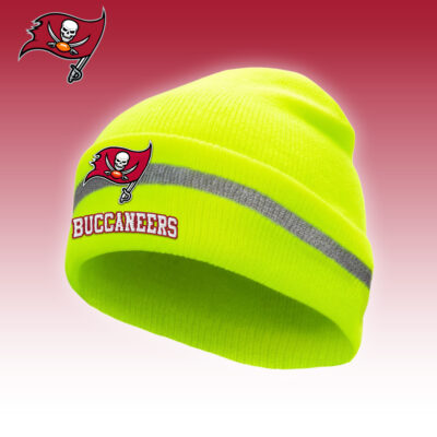 Tampa Bay Buccaneers | Premium NFL Hi-Vis Safety Beanie Hat