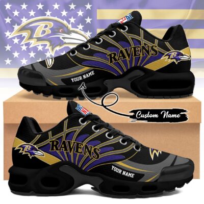 Baltimore Ravens | Premium NFL Custom GameDay Energy Air Max Shoes