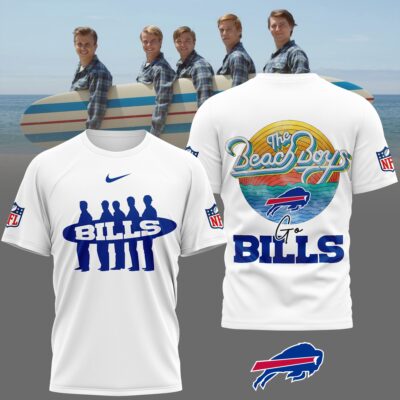 Buffalo Bills | Premium NFL The Beach Boys 3D Shirt