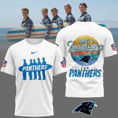 Carolina Panthers | Premium NFL The Beach Boys 3D Shirt