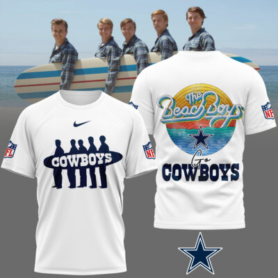 Dallas Cowboys | Premium NFL The Beach Boys 3D Shirt