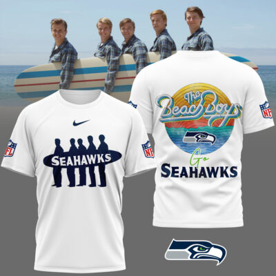 Seattle Seahawks | Premium NFL The Beach Boys 3D Shirt