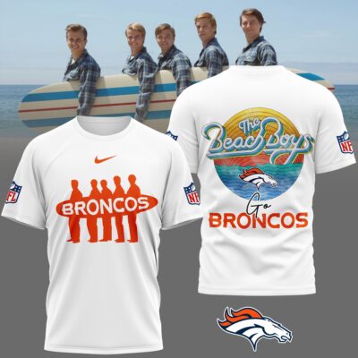 Denver Broncos | Premium NFL The Beach Boys 3D Shirt