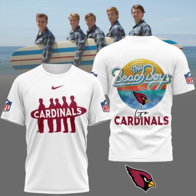 Arizona Cardinals | Premium NFL The Beach Boys 3D Shirt