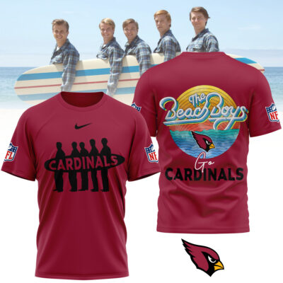 Arizona Cardinals | Premium NFL The Beach Boys 3D Shirt