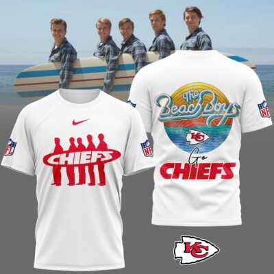 Kansas City Chiefs | Premium NFL The Beach Boys 3D Shirt