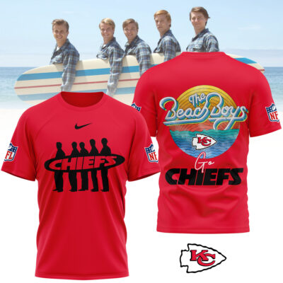 Kansas City Chiefs | Premium NFL The Beach Boys 3D Shirt