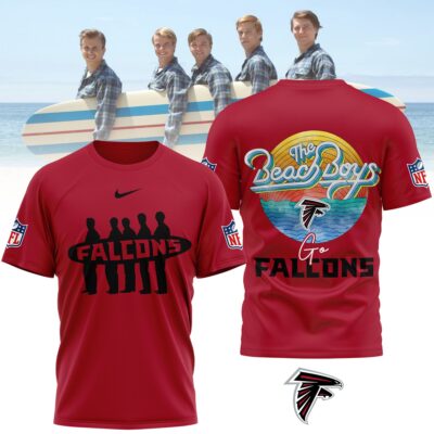 Atlanta Falcons | Premium NFL The Beach Boys 3D Shirt