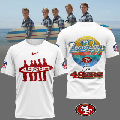 San Francisco 49ers | Premium NFL The Beach Boys 3D Shirt