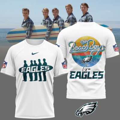 Philadelphia Eagles | Premium NFL The Beach Boys 3D Shirt