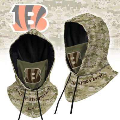 Cincinnati Bengals | Premium NFL Salute To Service Hooded Gaiter