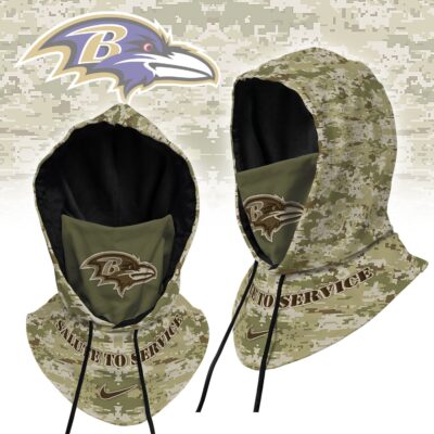 Baltimore Ravens | Premium NFL Salute To Service Hooded Gaiter