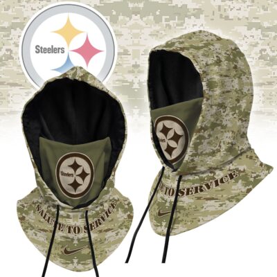 Pittsburgh Steelers | Premium NFL Salute To Service Hooded Gaiter