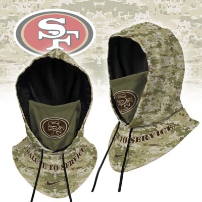 San Francisco 49ers | Premium NFL Salute To Service Hooded Gaiter